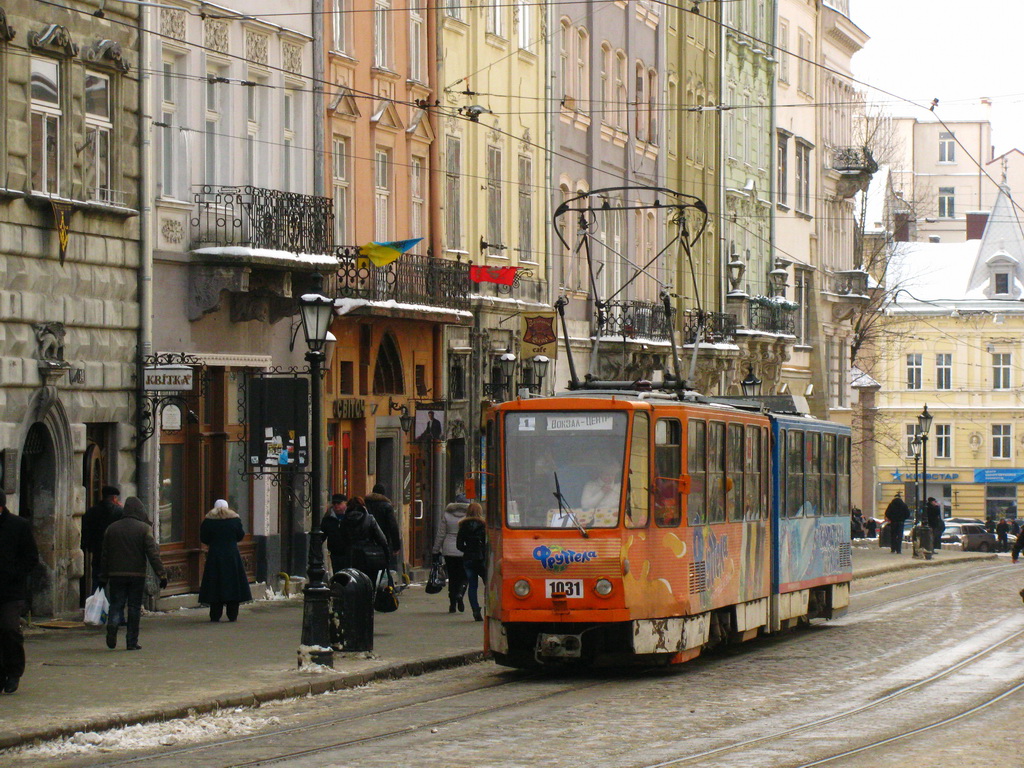 Lviv, Tatra KT4SU # 1031