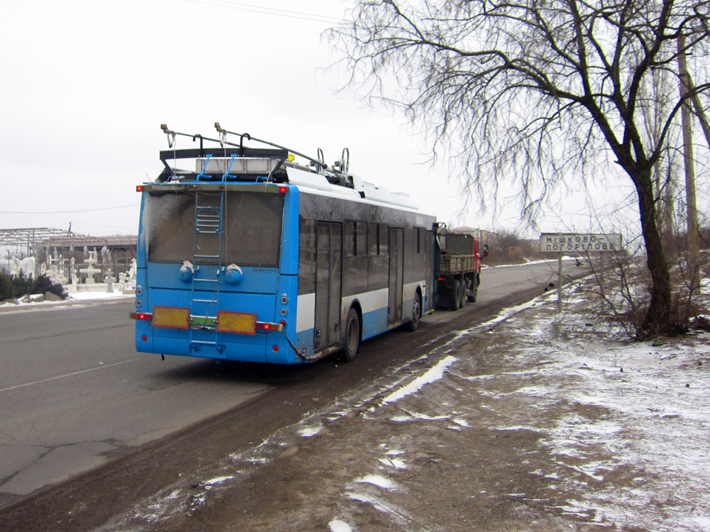 Trolleybus de Crimée — Transportation of new trolleybuses Bogdan; Trolleybus de Crimée — Trolleybuses without numbers