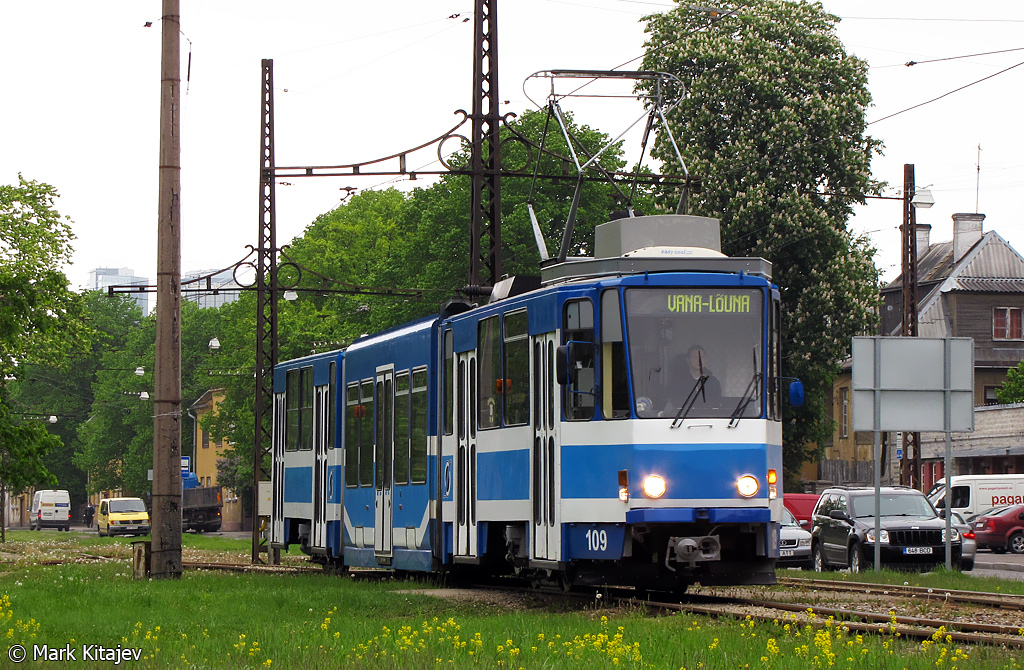 Таллин, Tatra KT6T № 109