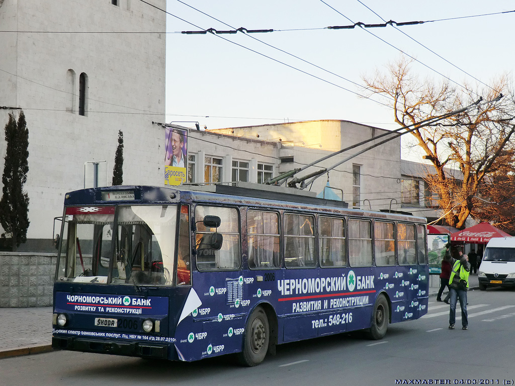 Crimean trolleybus, Škoda 14Tr02/6 № 2006