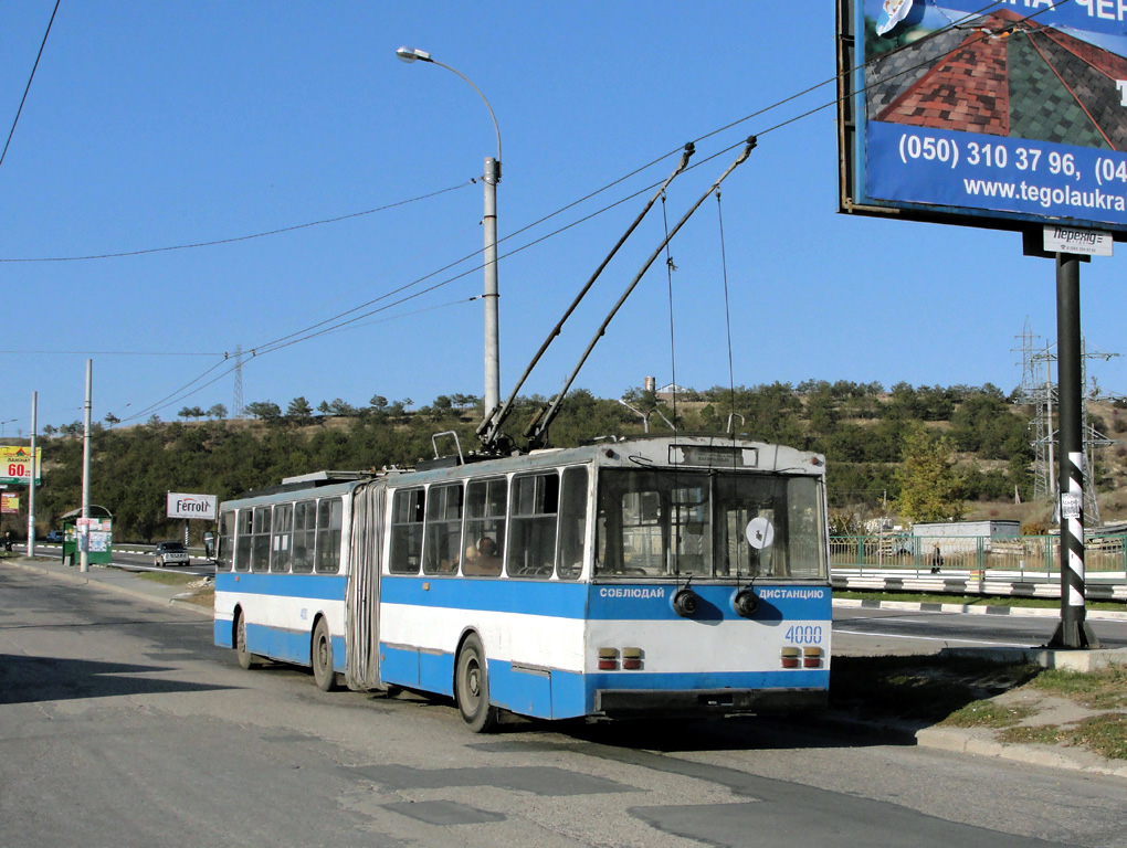 Crimean trolleybus, Škoda 15Tr02/6 № 4000