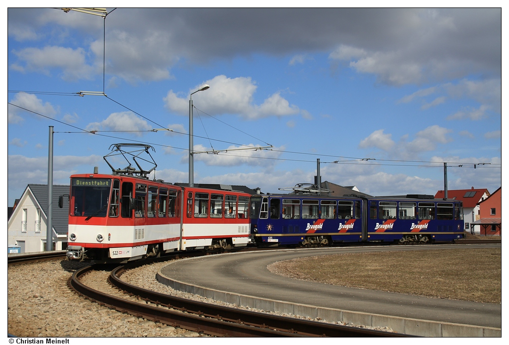 Erfurt, Tatra KT4D Nr 522