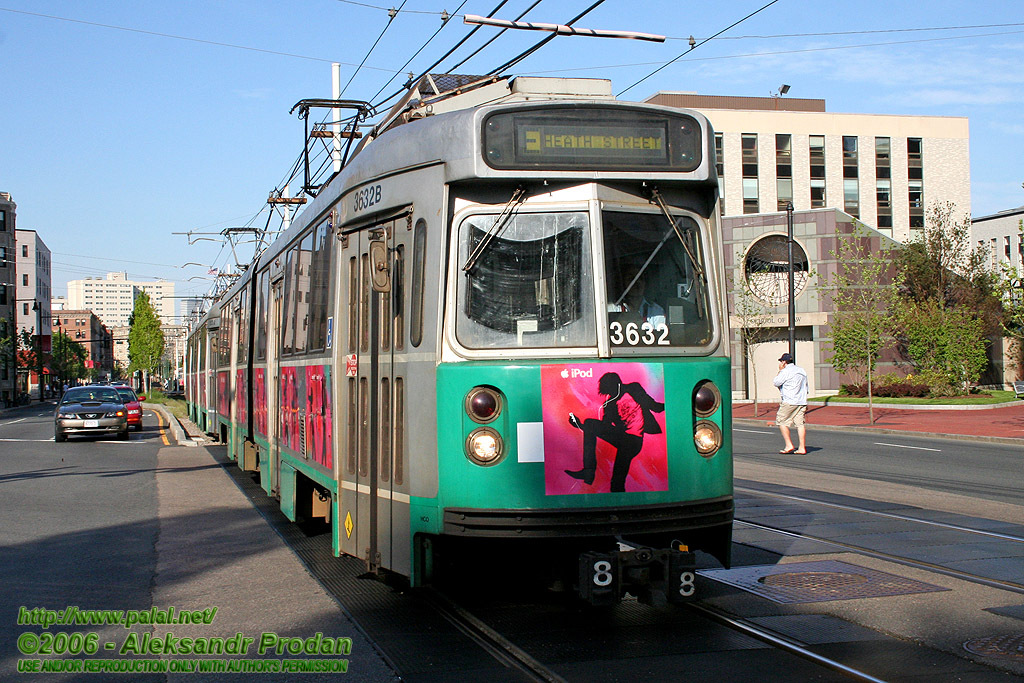 Бостон, Kinki Sharyo MBTA Type 7 № 3632