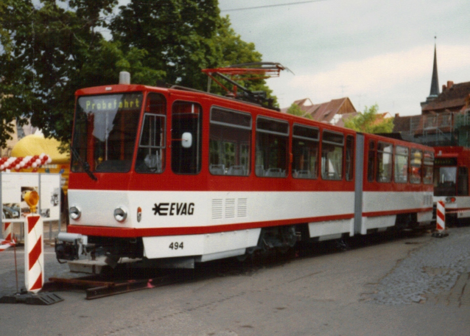 Эрфурт, Tatra KT4D № 494