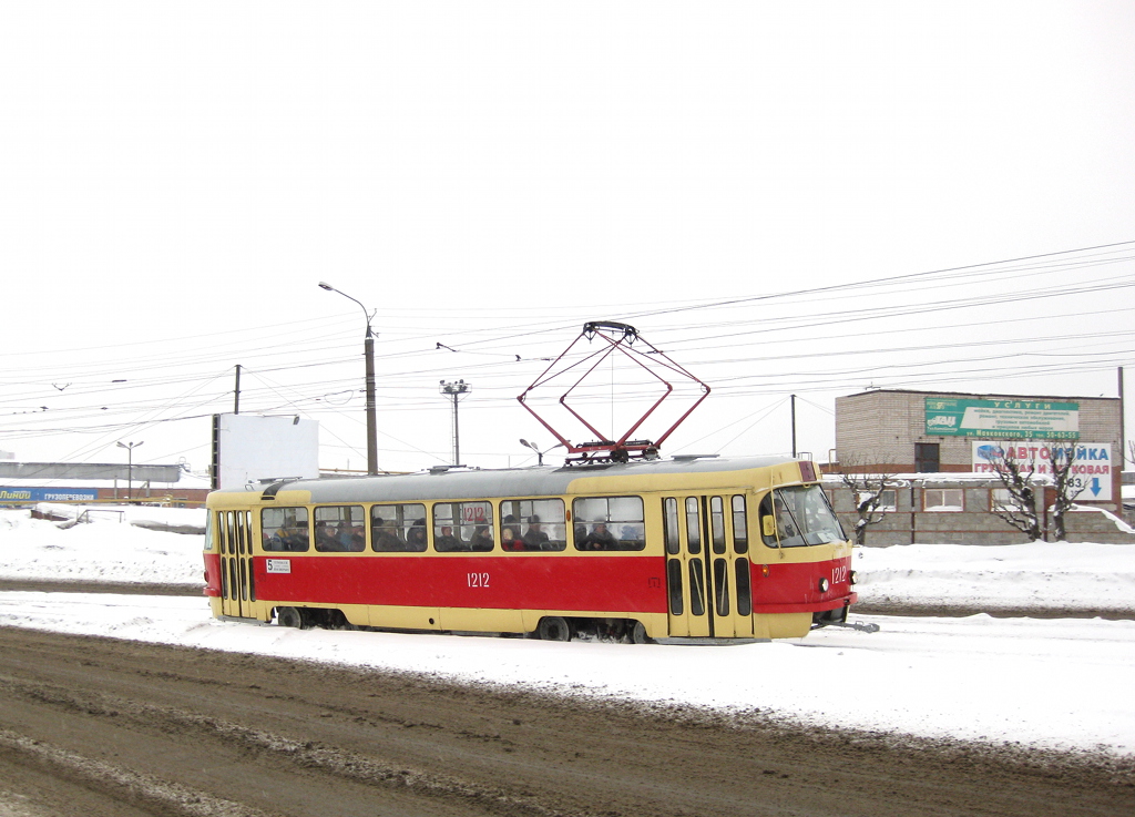 Ijevsk, Tatra T3SU (2-door) nr. 1212