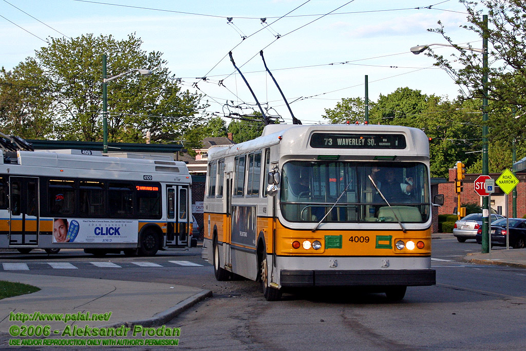 Бостон, Flyer E800 № 4009