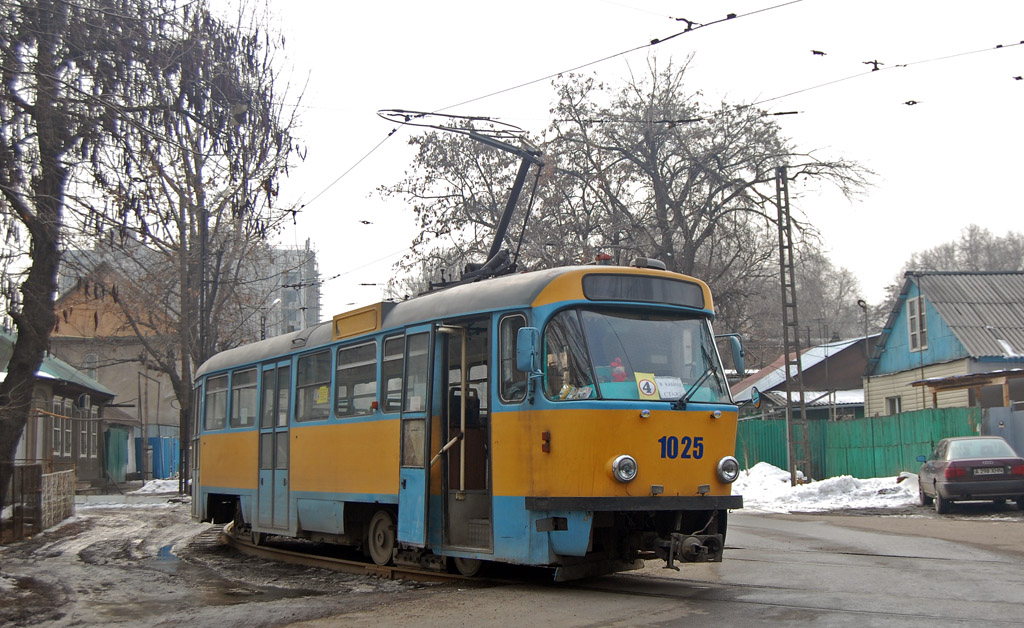 Алмати, Tatra T3DC1 № 1025