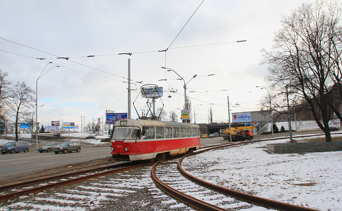 Kiev, Tatra T3SU N°. 5851