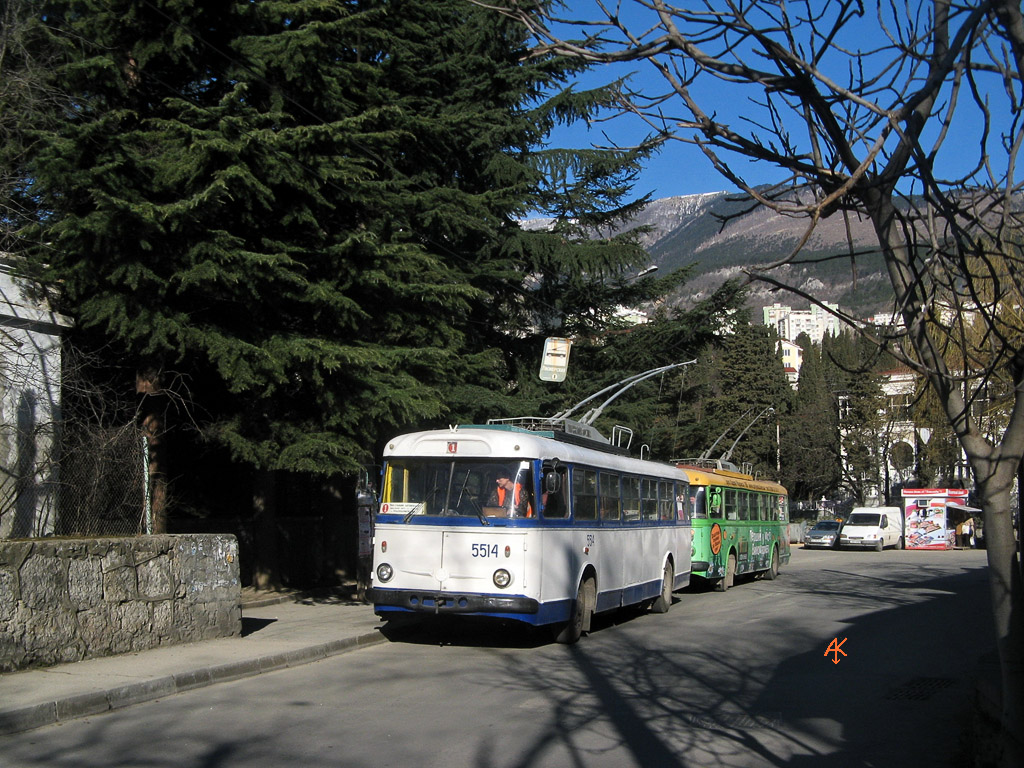 Krymski trolejbus, Škoda 9Tr19 Nr 5514