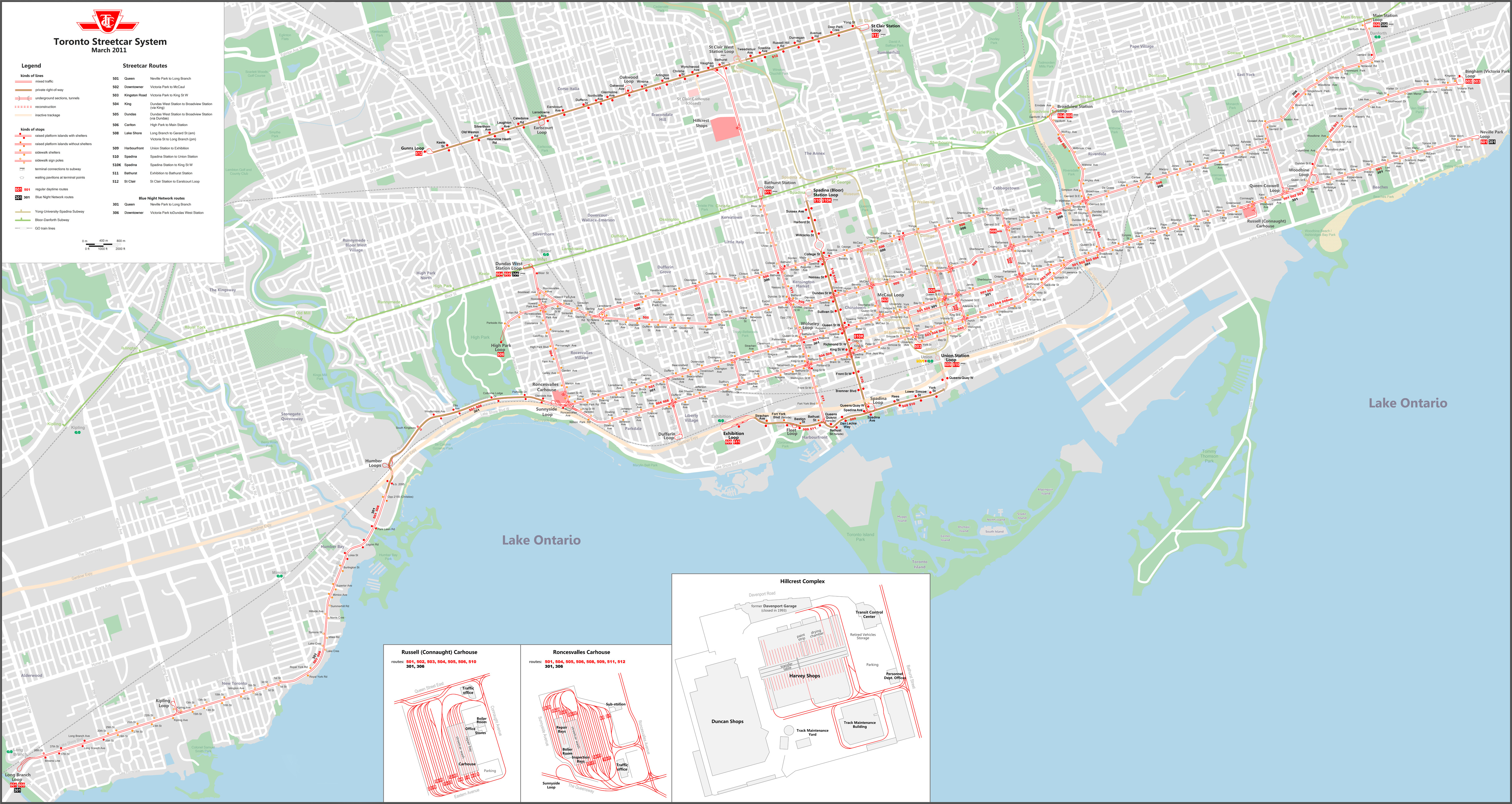 Toronto — Maps