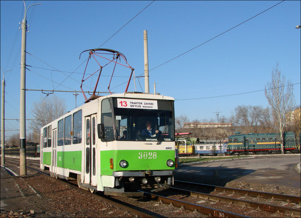 Ташкент, Tatra T6B5SU № 3028