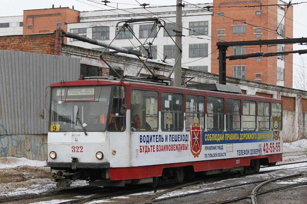 Тула, Tatra T6B5SU № 322