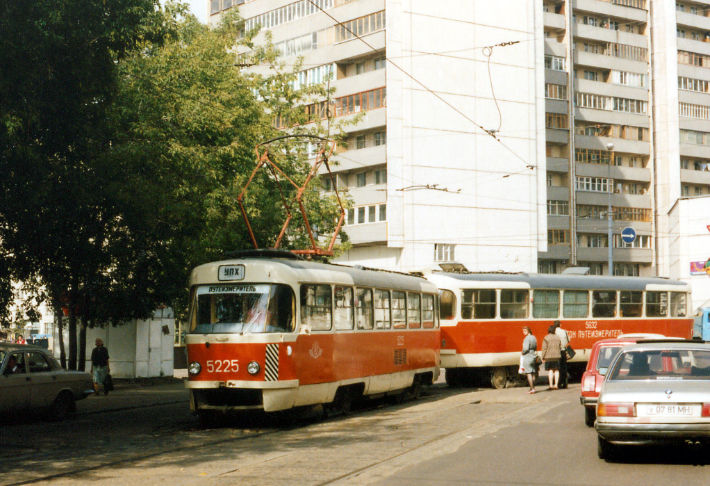 Москва, Tatra T3SU № 5225