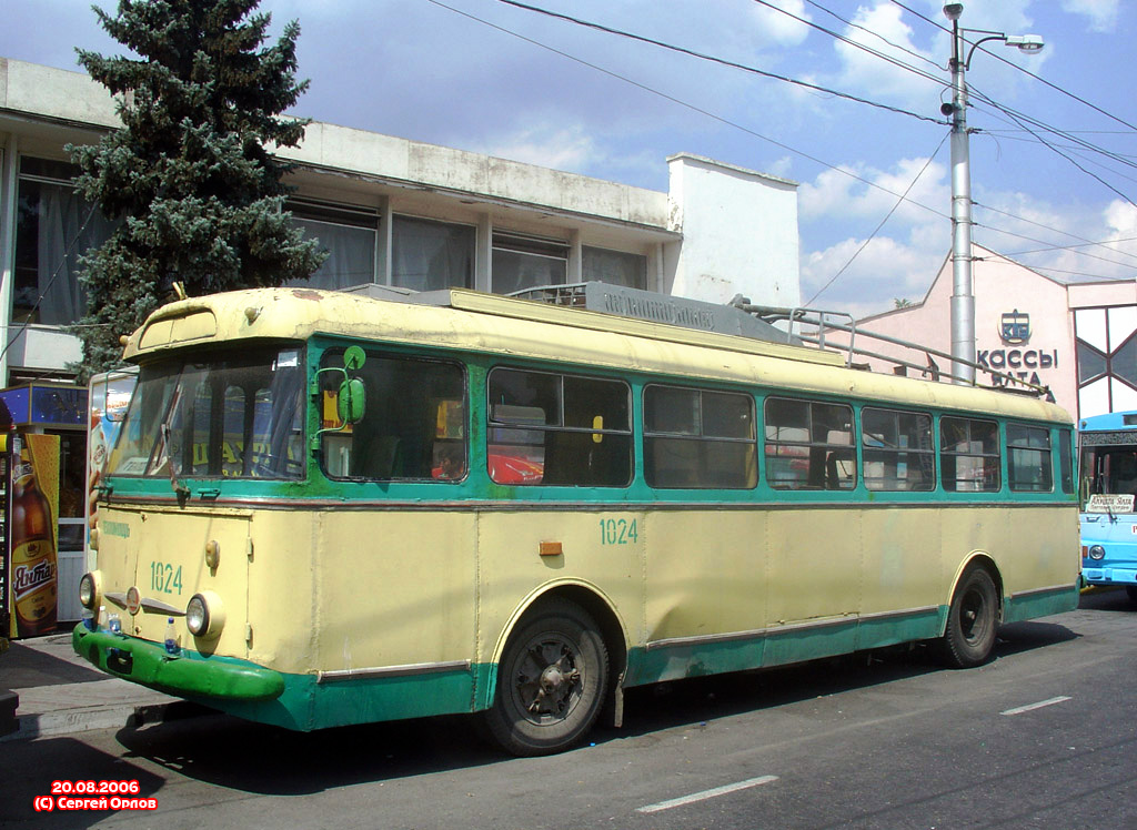 Крымский троллейбус, Škoda 9Tr18 № 1024