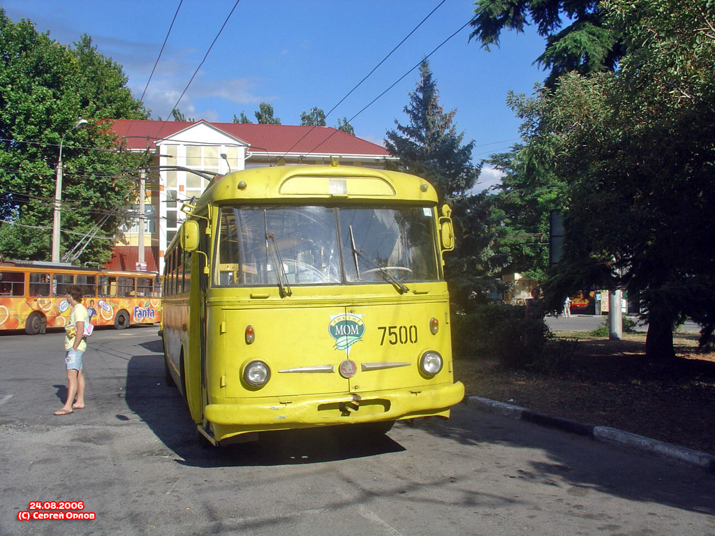 Крымский троллейбус, Škoda 9Tr19 № 7500