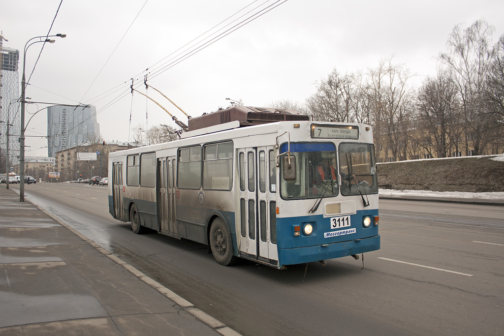 Moscow, ZiU-682GM1 (with double first door) # 3111