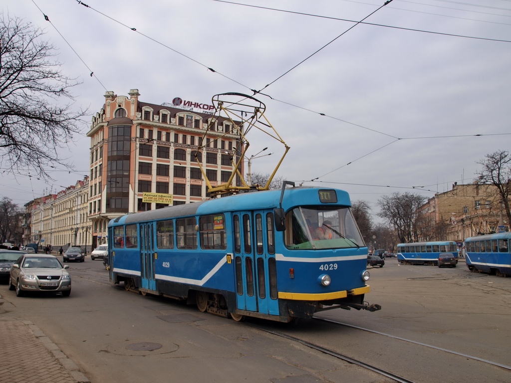 Odessa, Tatra T3R.P № 4029