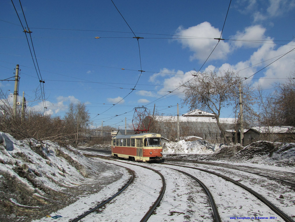 Jekaterinburga, Tatra T3SU (2-door) № 333