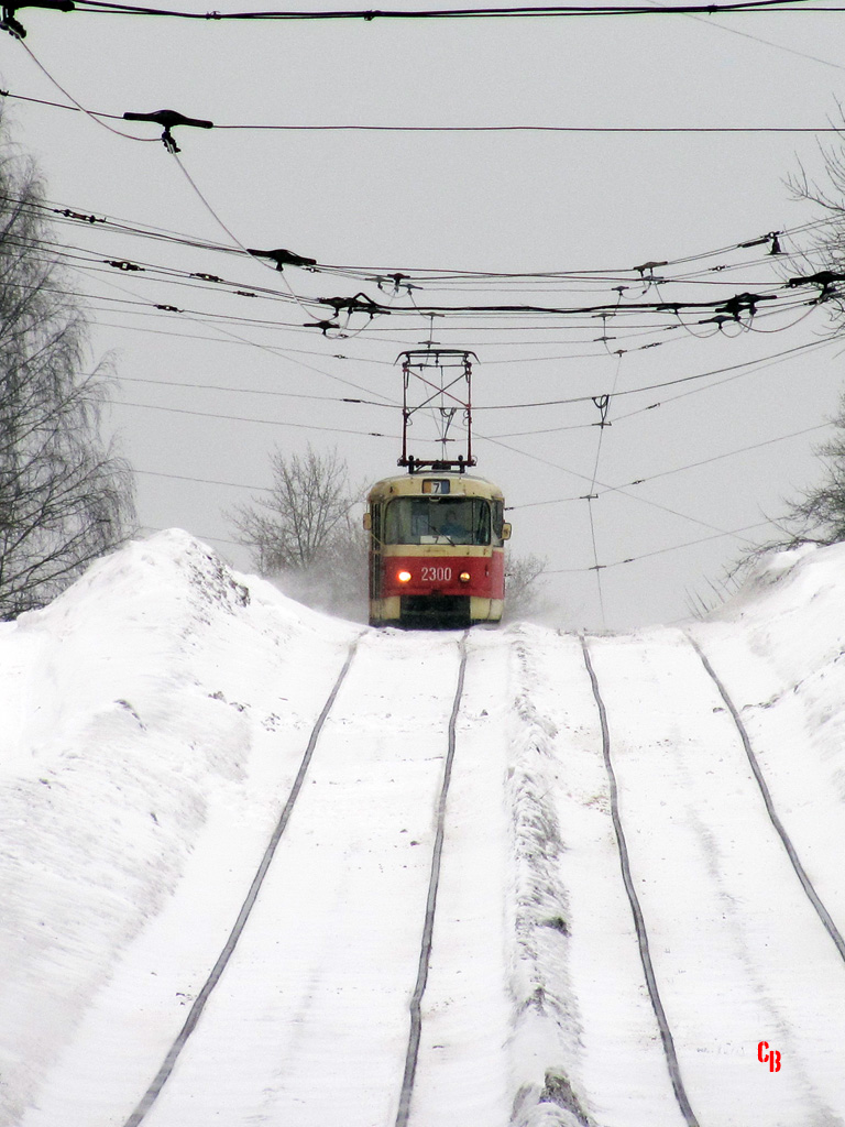 Ижевск, Tatra T3SU № 2300; Ижевск — Линии электротранспорта