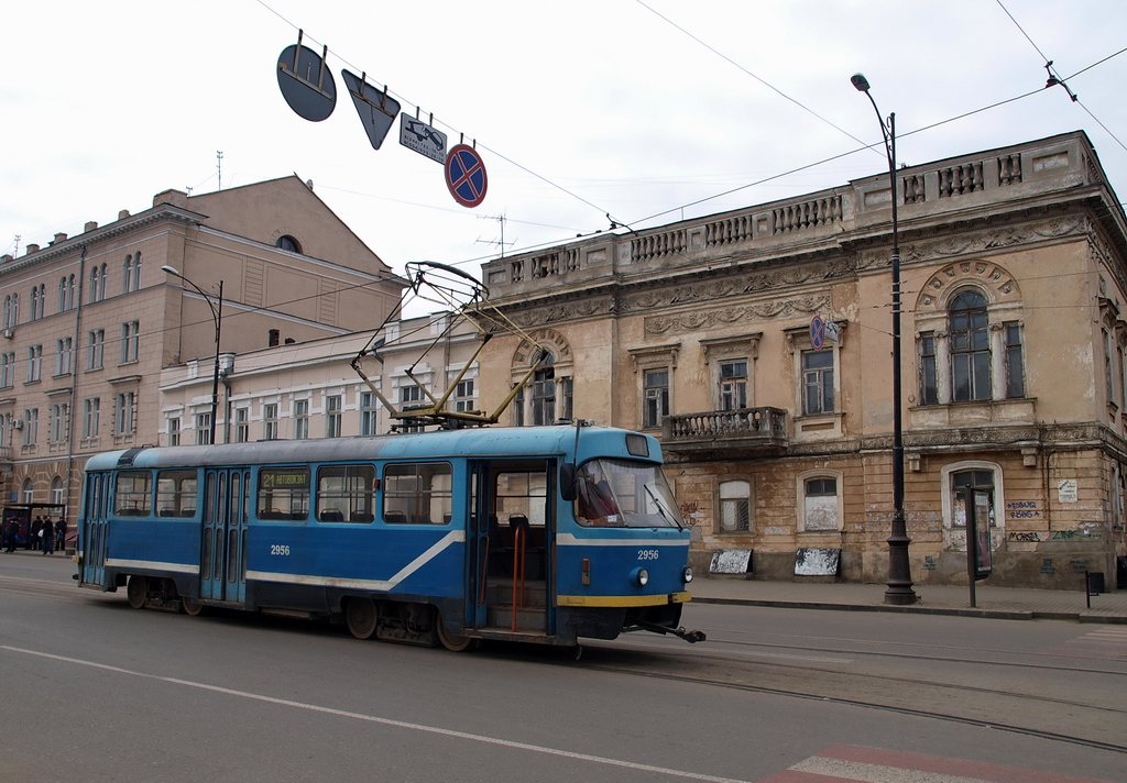 Odesa, Tatra T3R.P № 2956
