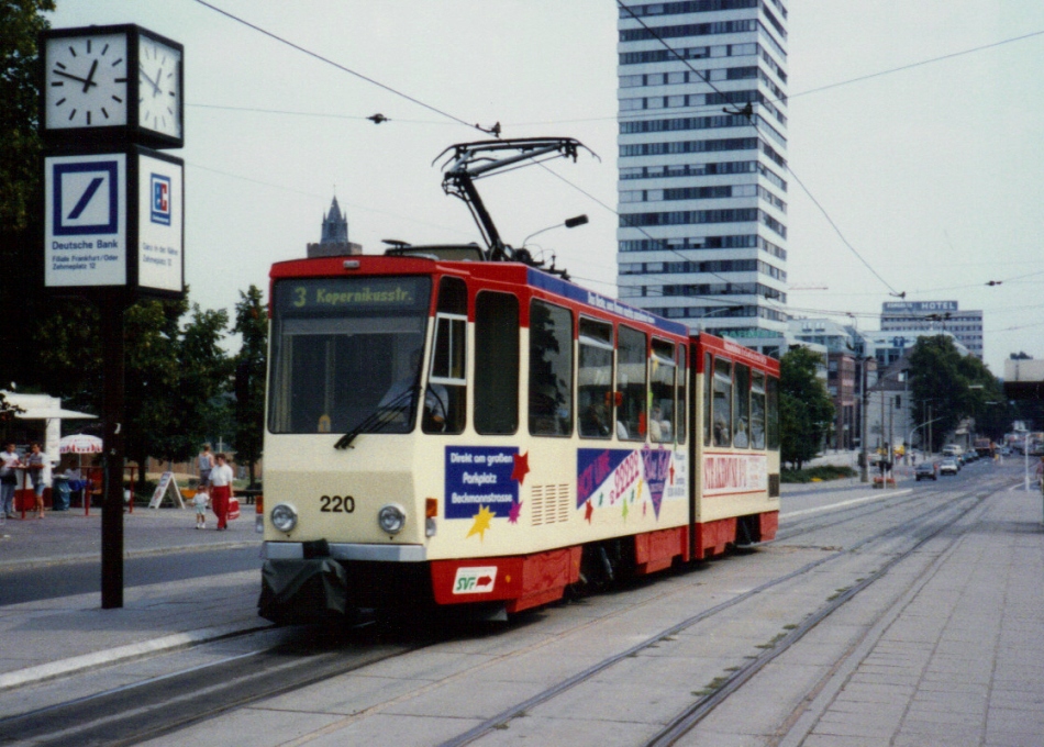 Франкфурт-на-Одере, Tatra KT4DM № 220