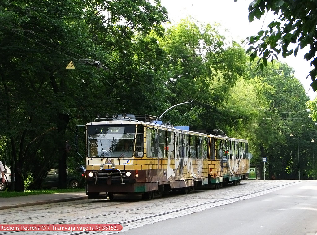 Rīga, Tatra Т3MR (T6B5-R) № 35152