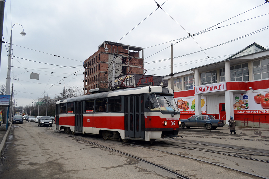 Краснодар, Tatra T3SU КВР ТРЗ № 006