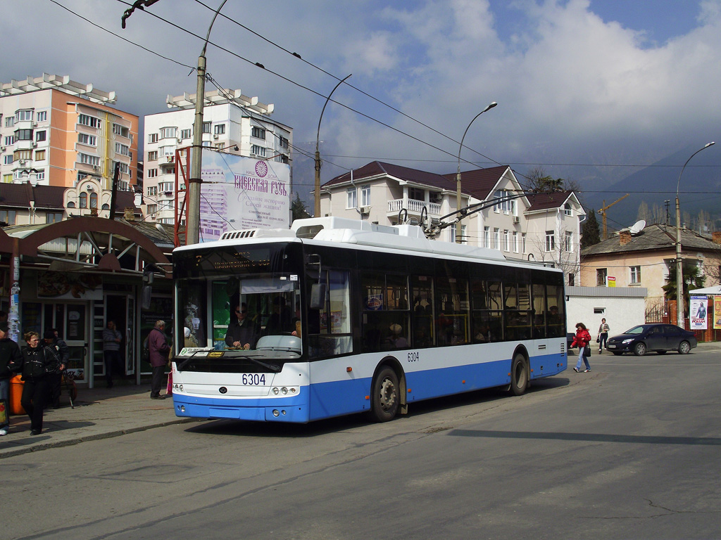 Кримський тролейбус, Богдан Т70110 № 6304