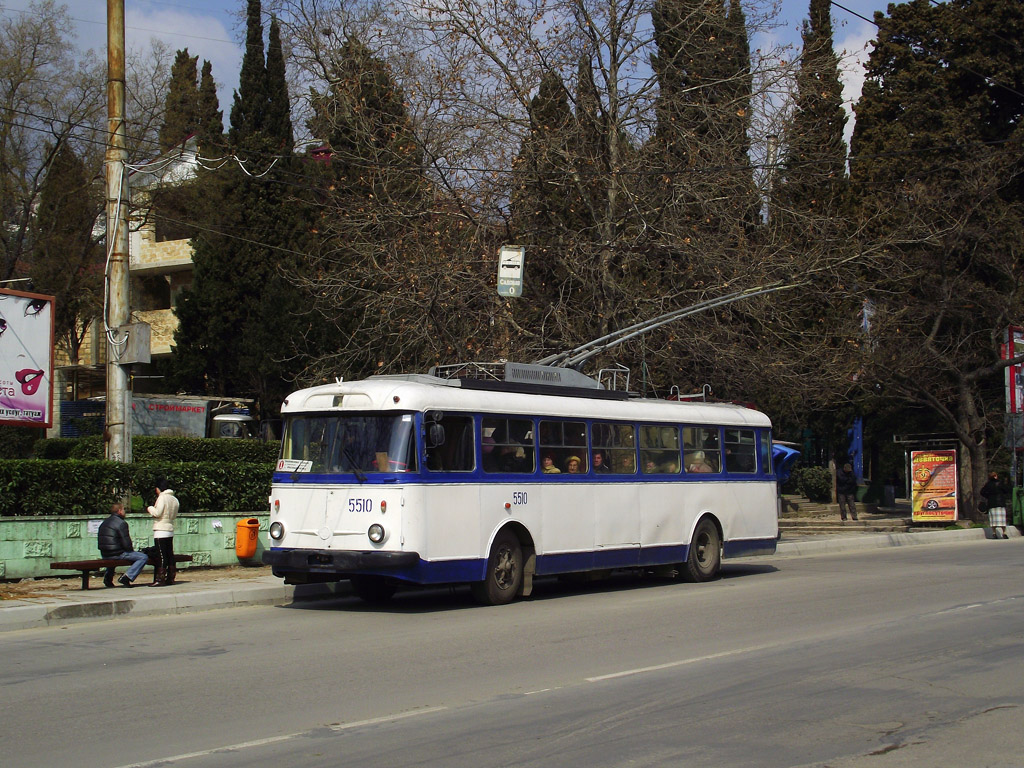 Крымский троллейбус, Škoda 9Tr19 № 5510