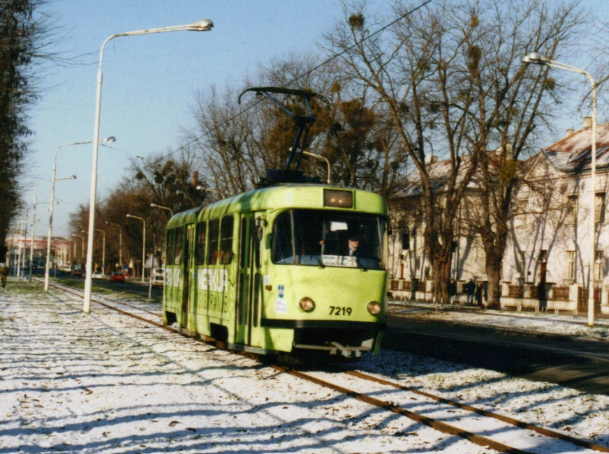 Osijek, Tatra T3YU # 7219