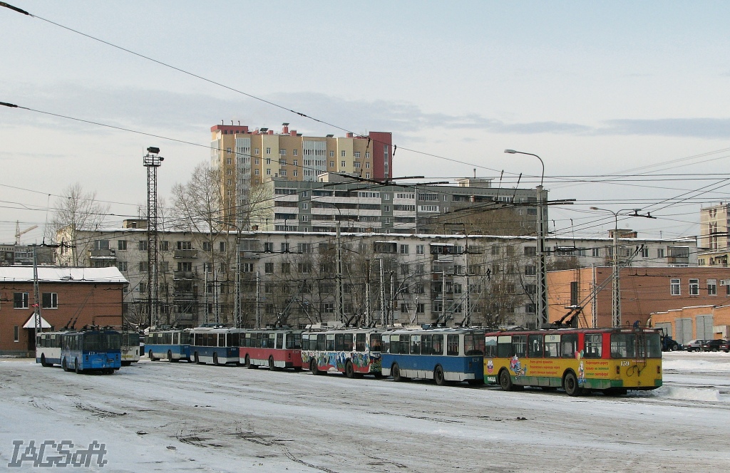 Jekaterinburgas — Oktyabrskoe trolleybus depot