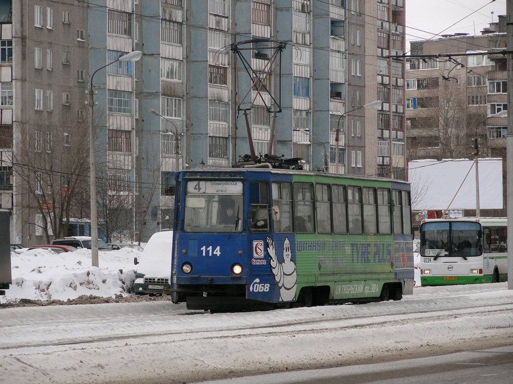 Cherepovets, 71-605 (KTM-5M3) nr. 114