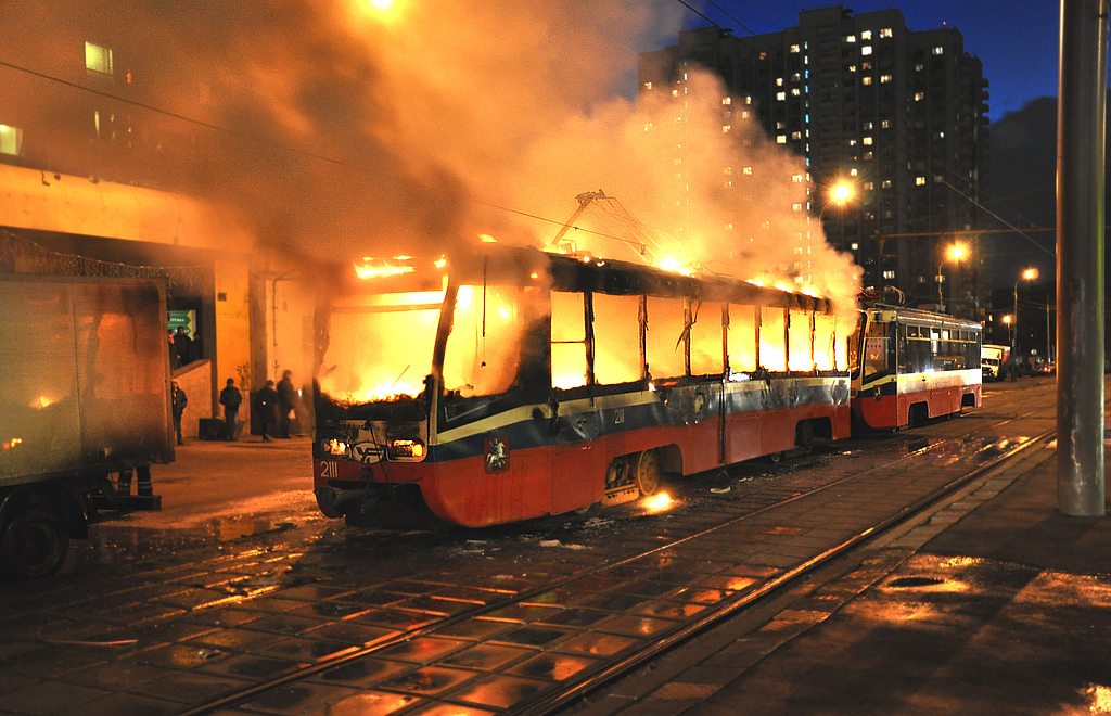 Москва, 71-619КТ № 2111; Москва — Происшествия