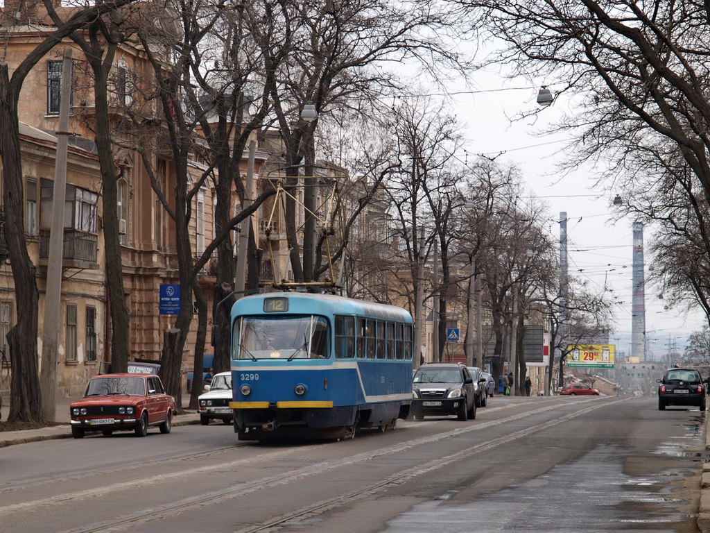 Odesa, Tatra T3R.P № 3299