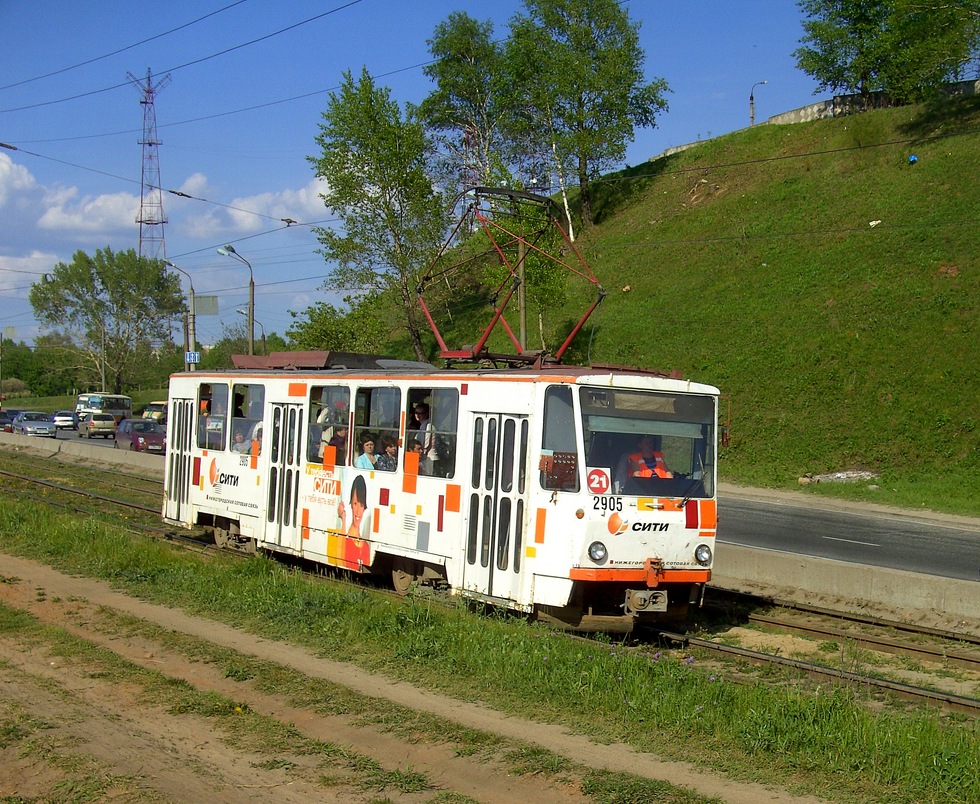Нижний Новгород, Tatra T6B5SU № 2905