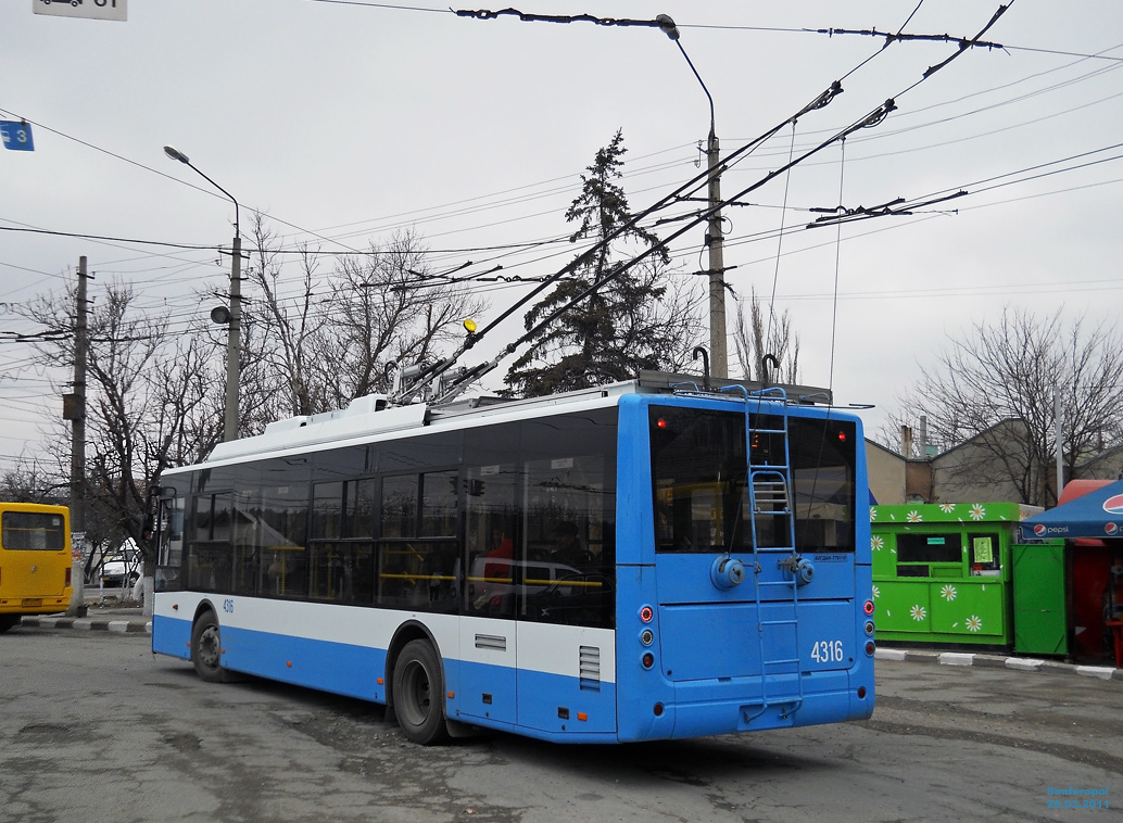 Krymski trolejbus, Bogdan T70110 Nr 4316