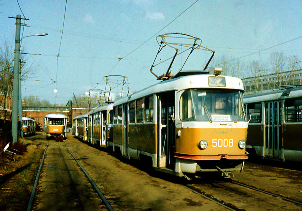 Москва, Tatra T3SU № 5008