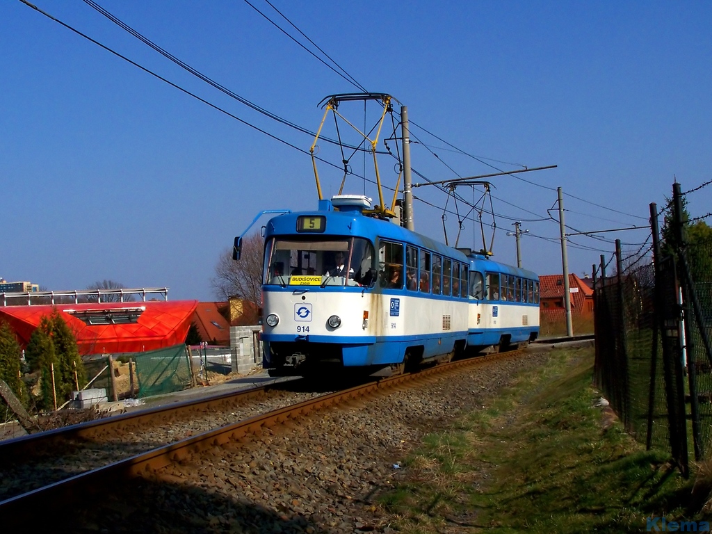 Острава, Tatra T3SUCS № 914