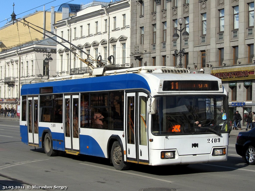 Санкт-Петербург, БКМ 321 № 2409