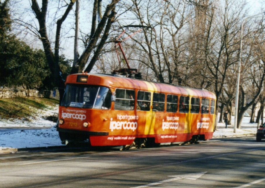Osijek, Tatra T3YU № 7212