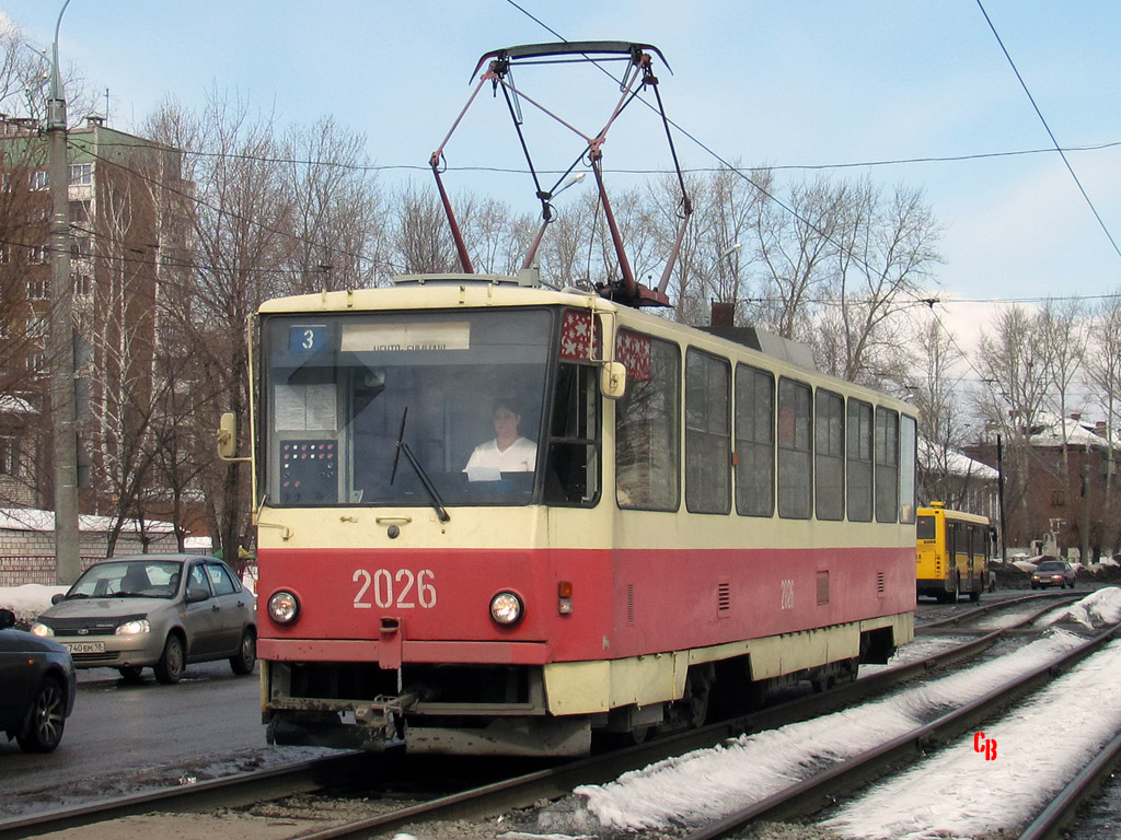 Iževska, Tatra T6B5SU № 2026