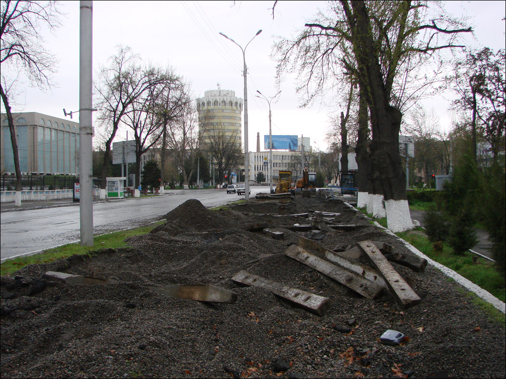 Ташкент — Демонтаж линий