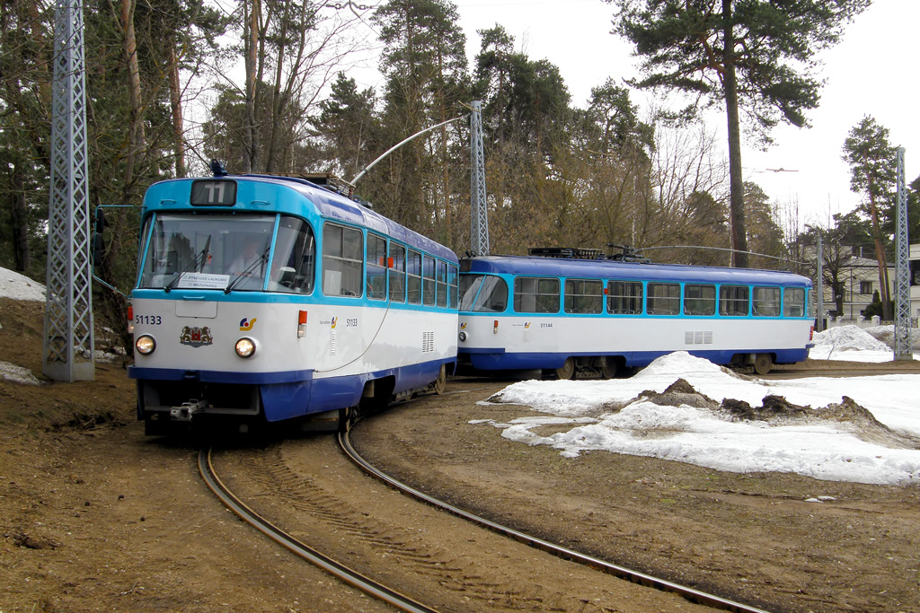 Рига, Tatra T3A № 51133