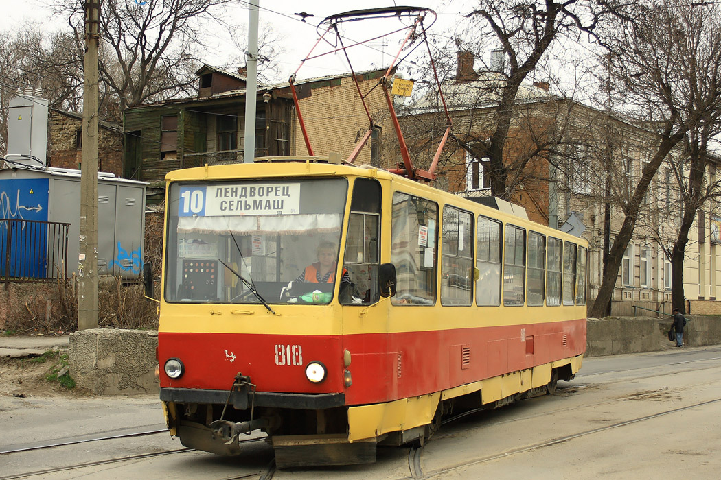 Ростов-на-Дону, Tatra T6B5SU № 818