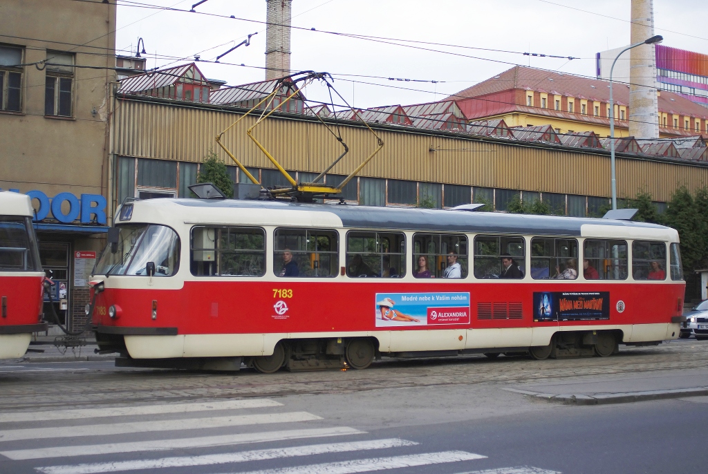 Прага, Tatra T3SUCS № 7183