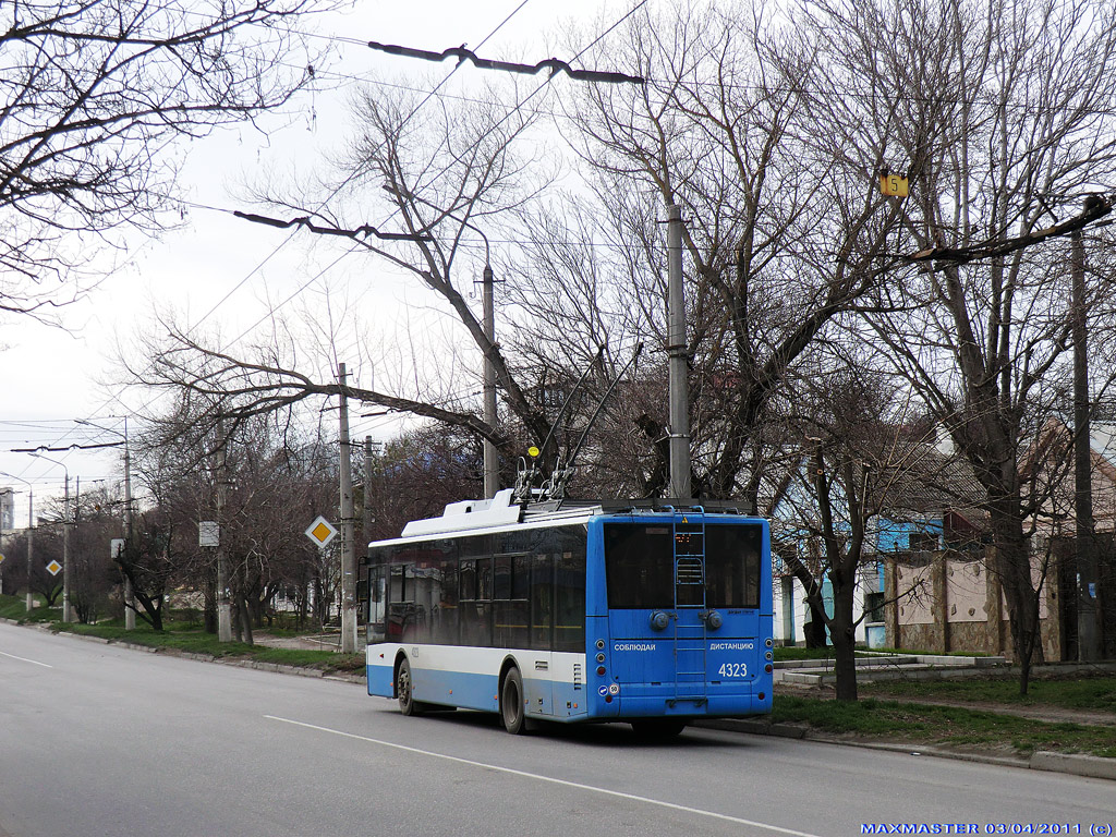 Крымский троллейбус, Богдан Т70110 № 4323
