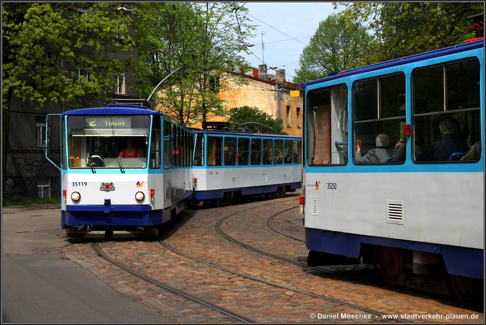 Riga, Tatra Т3MR (T6B5-R) Nr. 35119