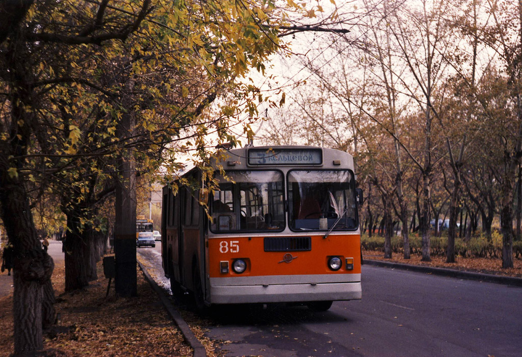 Karaganda, ZiU-682G [G00] — 85; Karaganda — Old photos (up to 2000 year); Karaganda — Trolleybus lines