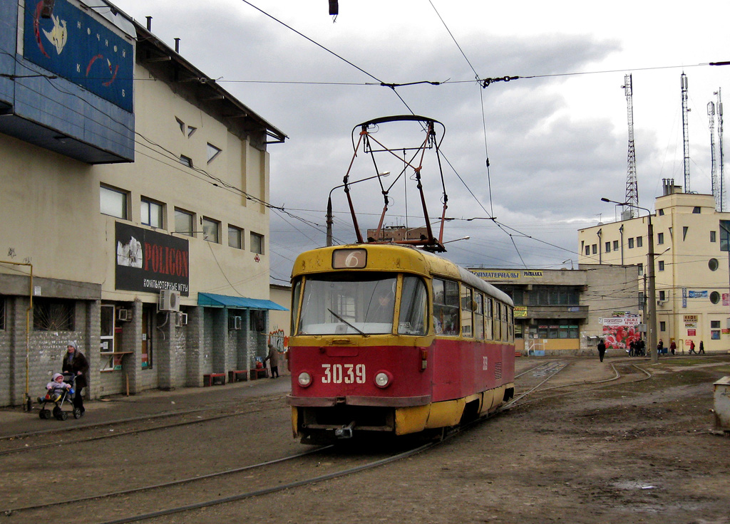 Харьков, Tatra T3SU № 3039