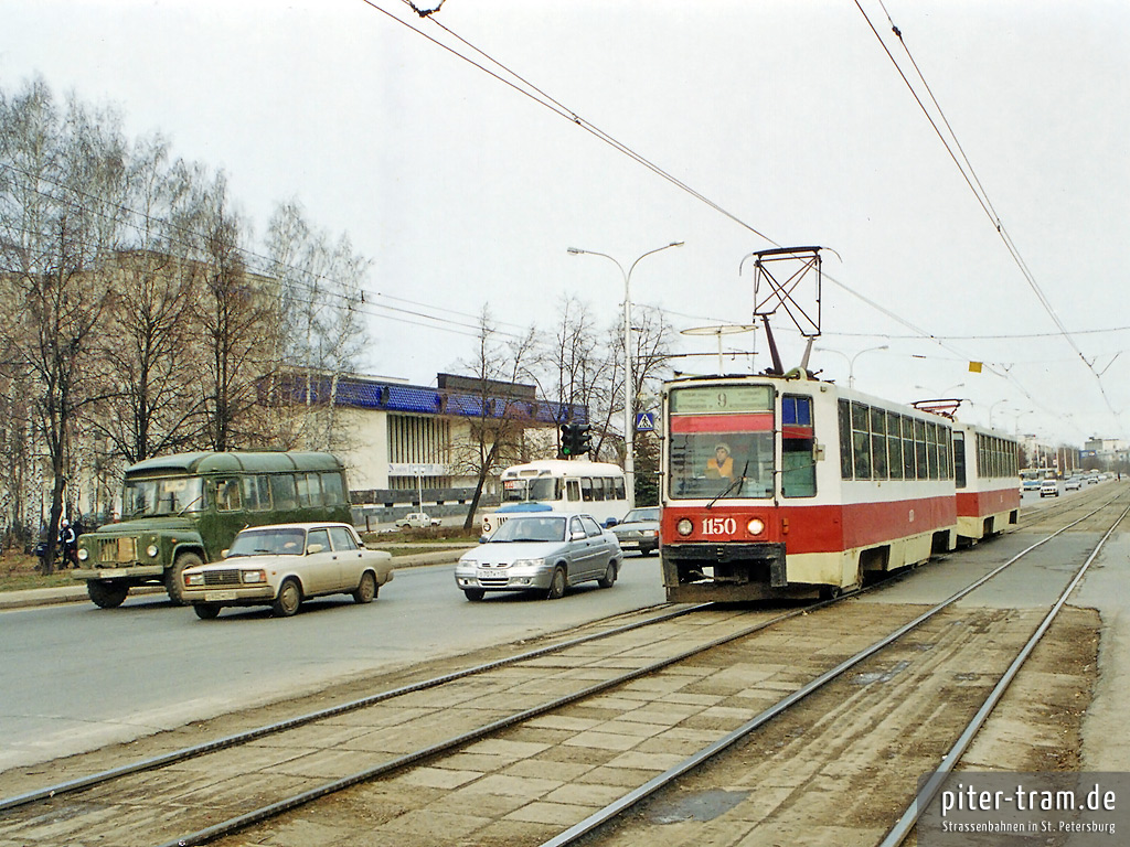 Уфа, 71-608К № 1150; Уфа — Закрытые трамвайные линии
